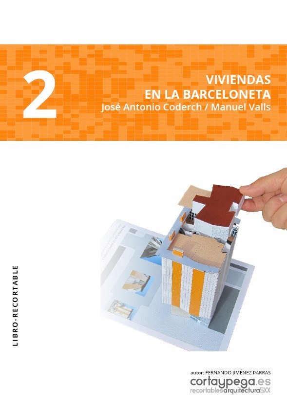 Libro-Recortable "Viviendas en la Barceloneta"