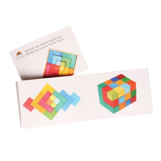 Libro con modelos para puzzle Creativo Square