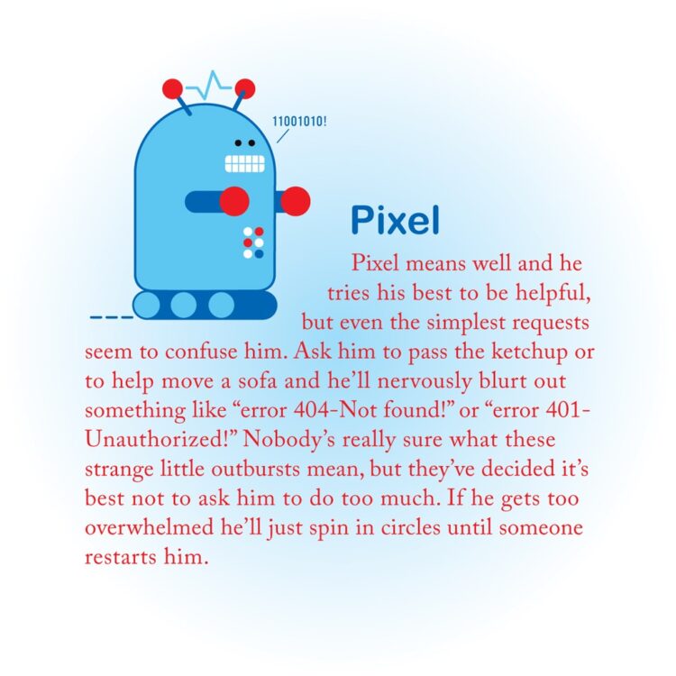 Trolley Pixel el robot