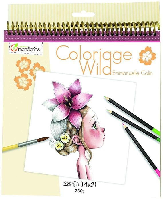 Coloriage Wild 1 de Emmanuelle Colin