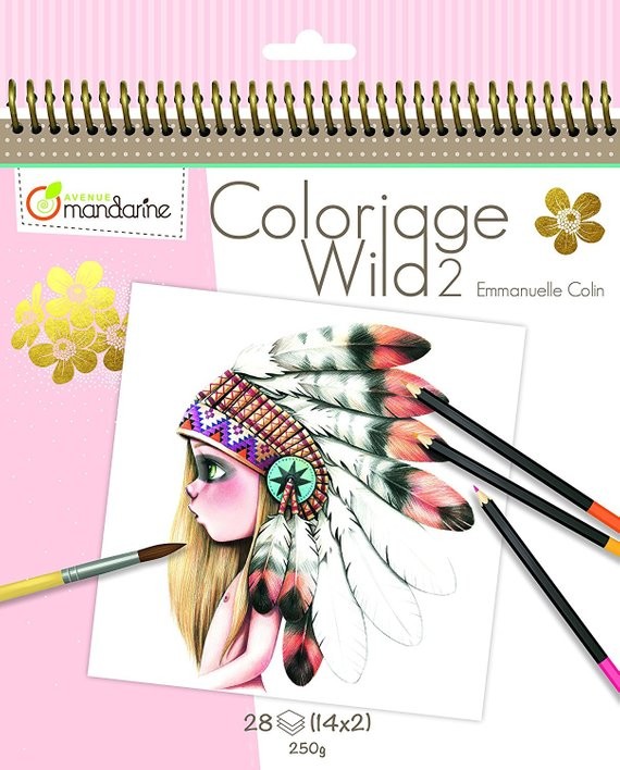 Coloriage Wild 2 de Emmanuelle Colin
